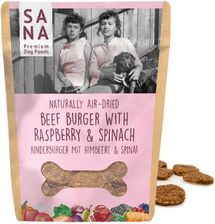 Sanadog Beef Burger With Raspberry & Spinach 100G