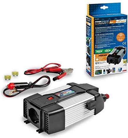 Lampa 98150 Power Inverter 700W 24/220V Convertitore Di Corrente Con Spunto 1400W