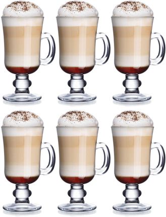Pasabahce Komplet Szklanek Do Kawy Latte Irish Coffee 225Ml 6Szt.