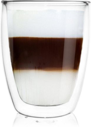 Orion Szklanka Termiczna Z Podwójną Ścianką Do Kawy Latte Herbaty 0,33L