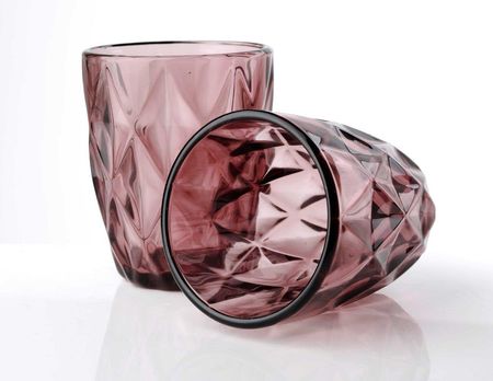 Komplet 6 Szklanek 250Ml Elise Pink (Htid3879) - zdjęcie 2