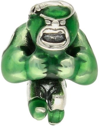 Diament Srebrny Charms 925 Hulk Postać Z Komiksu