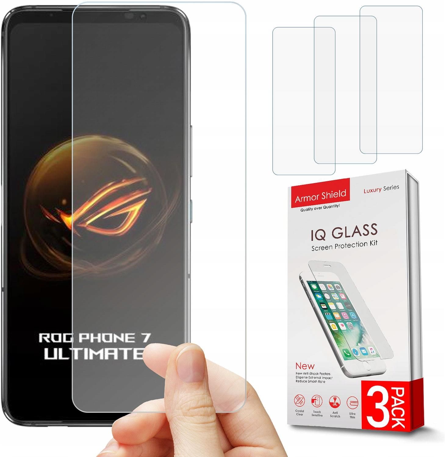Armorshield 3Szt Pancerne Szkło Do Asus Rog Phone 7 Pro - Opinie i ceny ...