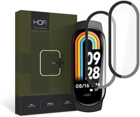 HOFI HYBRID PRO+ 2-PACK XIAOMI MI SMART BAND 8 / 8 NFC BLACK