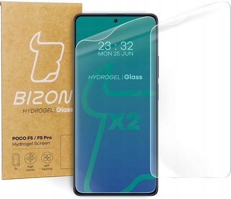 Bizon 2X Folia Ochronna Na Ekran Do Poco F5/F5 Pro