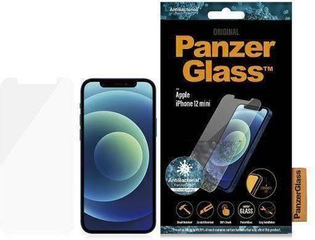 Panzerglass Szkło Hartowane Iphone 12 Mini Standard Super+ Antibacterial