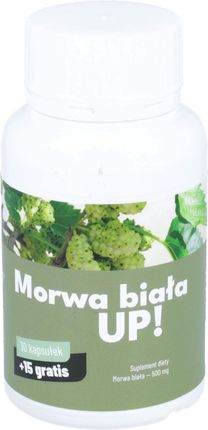 Morwa Biała Up! - Wspiera Prawidłowy Poziom Glukozy 45 Kaps