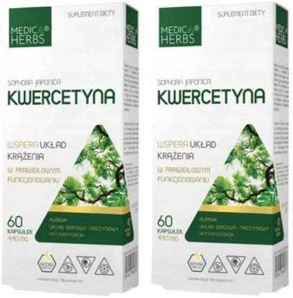 Medica Herbs Zestaw 2X Kwercetyna