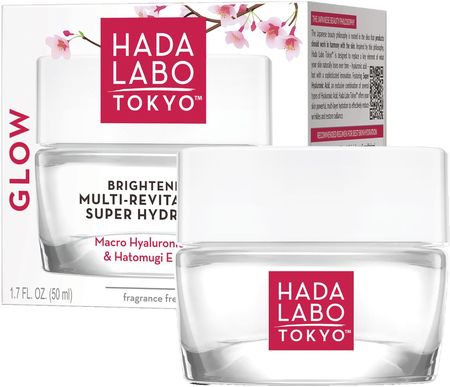 Krem Hada Labo Tokyo Glow Skin Rozświetlający multi-rewitalizujący hydrożel na dzień i noc 50ml