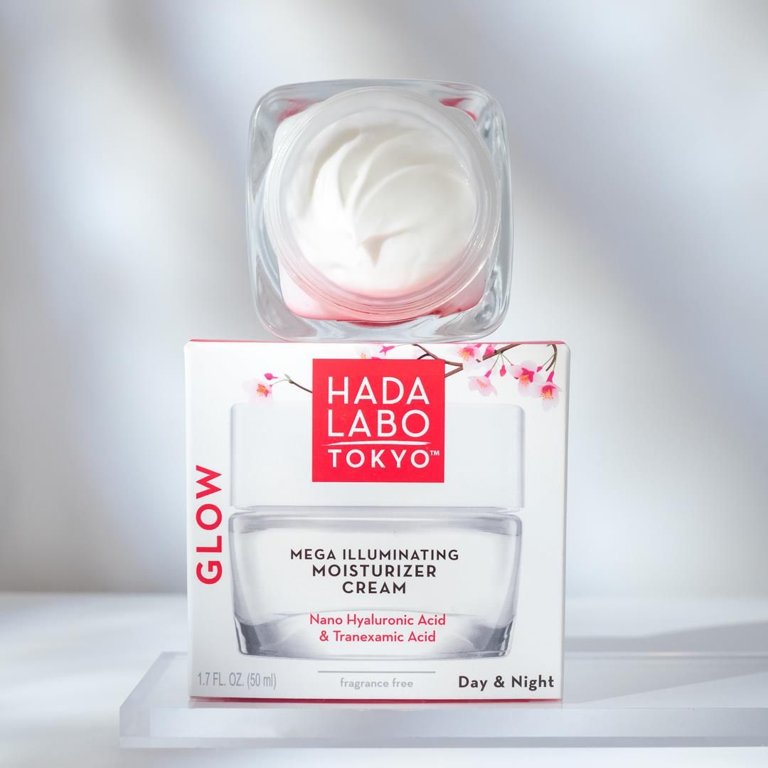 Hada Labo Tokyo Glow Skin Rozświetlający Nawilżający Krem Do Twarzy Na ...