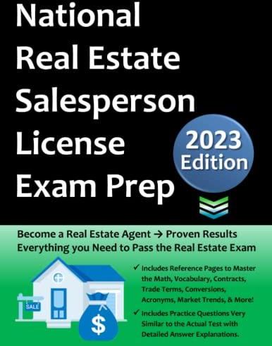 National Real Estate Salesperson License Exam Prep: Everything You Need ...