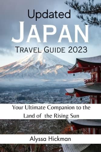 A travel guidebook for Japan, highlighting its cultural and natural beauty