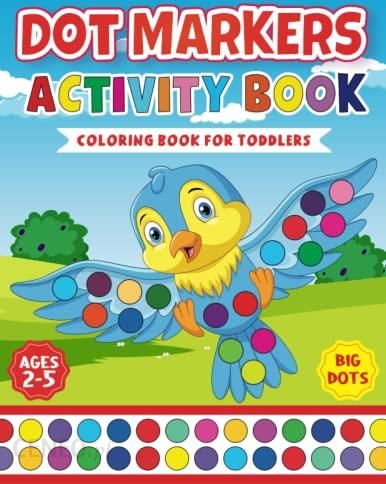 Dot Markers Activity Book: Ocean Animals: Easy Guided BIG DOTS Do a dot  page a day