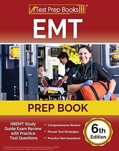 EMT Prep Book: NREMT Study Guide Exam Review With Practice Test ...