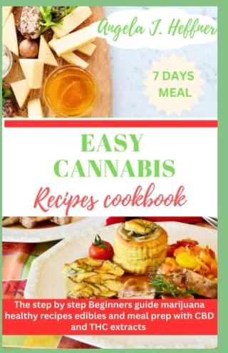 EASY CANNABIS COOKBOOK GUIDE FOR BEGINNERS: 7 Days Marijuana Healthy ...