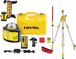 Niwelator laserowy Nivel System MC-1D Clamps + NL520 DIGITAL + statyw SJJ32 + łata LS24