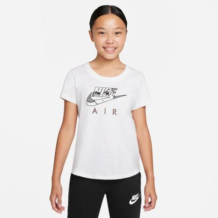 Koszulka Nike Sportswear Tee Mascot Scoop DQ4380 100 : Rozmiar - L (147-158)