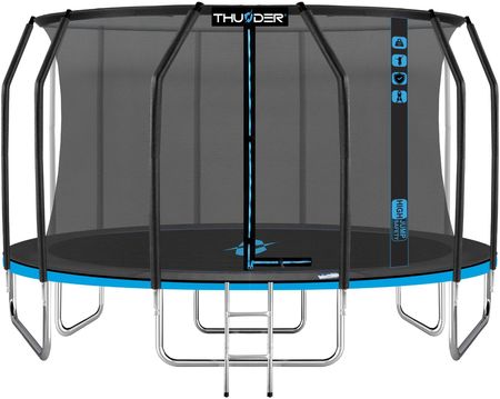 Trampolina ogrodowa dla dzieci THUNDER INSIDE ELITE 16FT BLUE