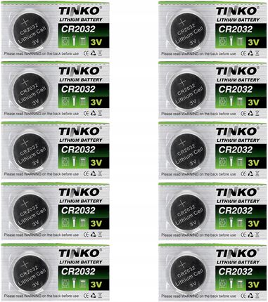 Tinko Bateria Litowa Cr2032 10 Szt.