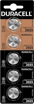 Duracell 5X Bateria Litowa 3V Cr2025 Dl 2025 Bl.5N