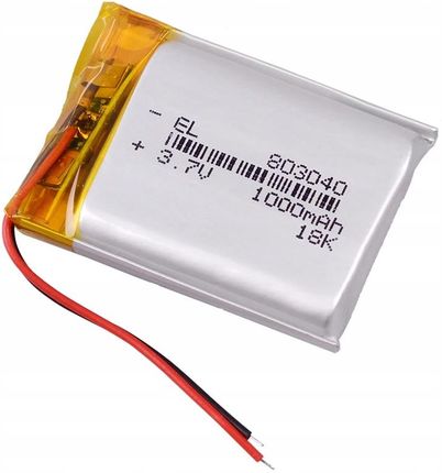 Liter Energy Battery Bateria Akumulator Li-Poly 1000Mah 3.7V 803040