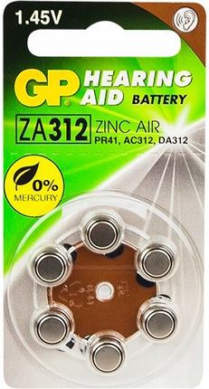 Gp Battery Bateria Za312 1,4V 7,9X3,6