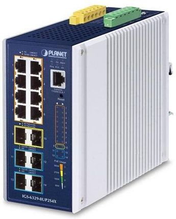 Planet Igs-6329-8Up2S4X Industrial L3 8-Port (IGS63298UP2S4X)