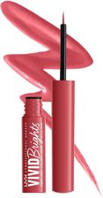 Nyx Professional Makeup Vivid Matte Matujący Eyeliner W Pędzelku Do Powiek On Red 3,5 Ml