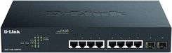 Zdjęcie D-Link Switch Dgs-1100-10Mpv2/E, 8+2 Porty, 20 Gbit/S, Funkcja Poe (DGS110010MPV2E) - Zawidów