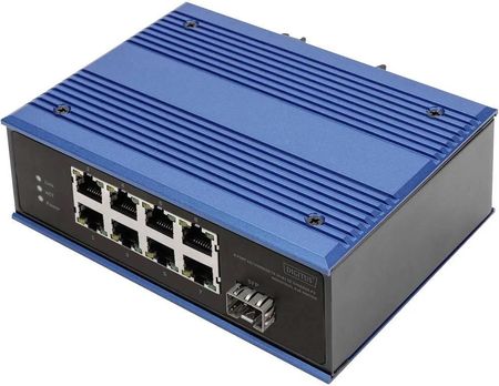 Digitus Switch Dn-651133, 8+1 Port, 10 / 100 Mbit/S, Funkcja Poe (DN651133)