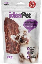 Ideapet O Filecik Przysmak Z Kaczką I Rybą 70G