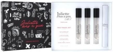 Juliette Has A Gun Trio Travel Gift Zestaw Vanilla Vibes + Not Perfume Lipstick Fever 3X7,5 Ml