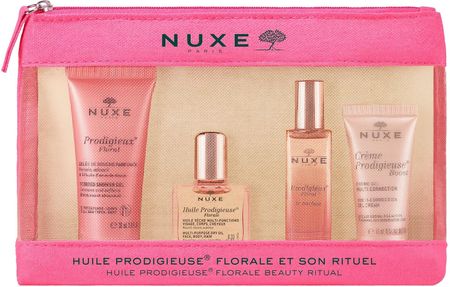 Nuxe Huile Prodigieuse Florale Zestaw Z Kosmetyczką 1 Sztuka