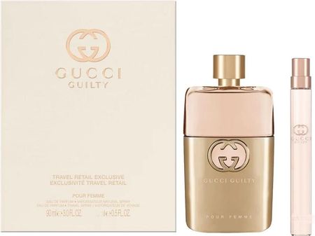 Gucci Guilty Pour Femme Miniaturka 10Ml + Woda Perfumowana 90Ml