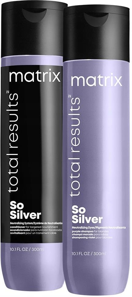 Zestaw dla kobiety Matrix So Silver Szampon Do Włosów Odżywka Zestaw ...