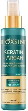 Biota Laboratories Bioxsine Keratin & Argan Odżywka W Sprayu Bez Spłukiwania 150 Ml