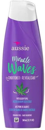 Aussie Miracle Waves Odżywka Do Kręconych Włosów 360Ml