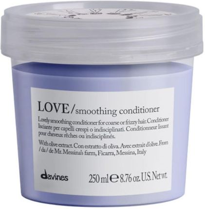 Davines Essential Haircare Love Smoothing Odżywka Wygładzająca Odżywka Zapobiegająca Puszeniu 250Ml