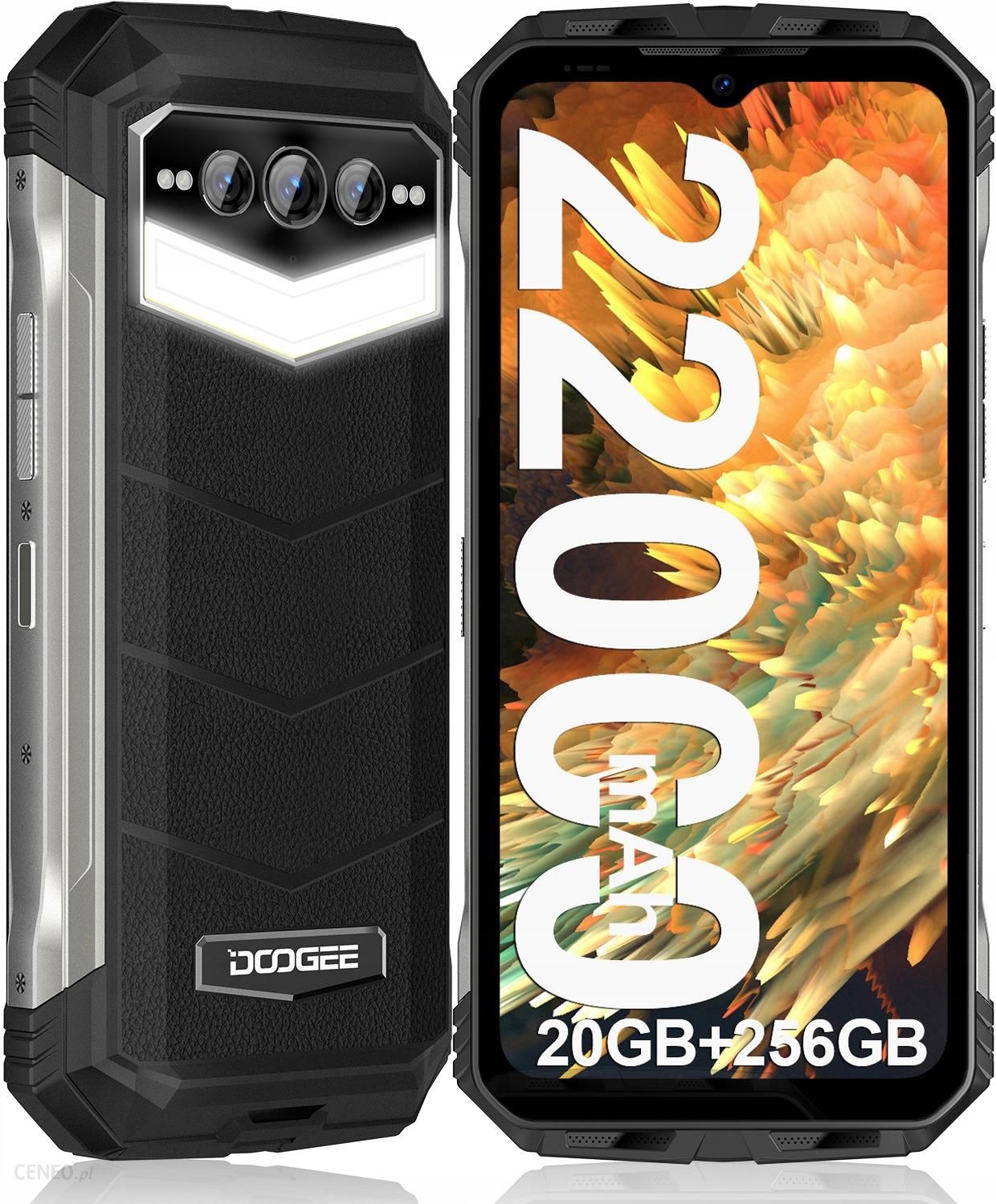 Doogee S100 Pro 12256gb Czarny Cena Opinie Na Ceneopl 9947