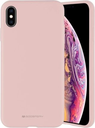 Mercury Silicone Iphone 14 Plus 6 7" Różowo Piaskowy Pink Sand