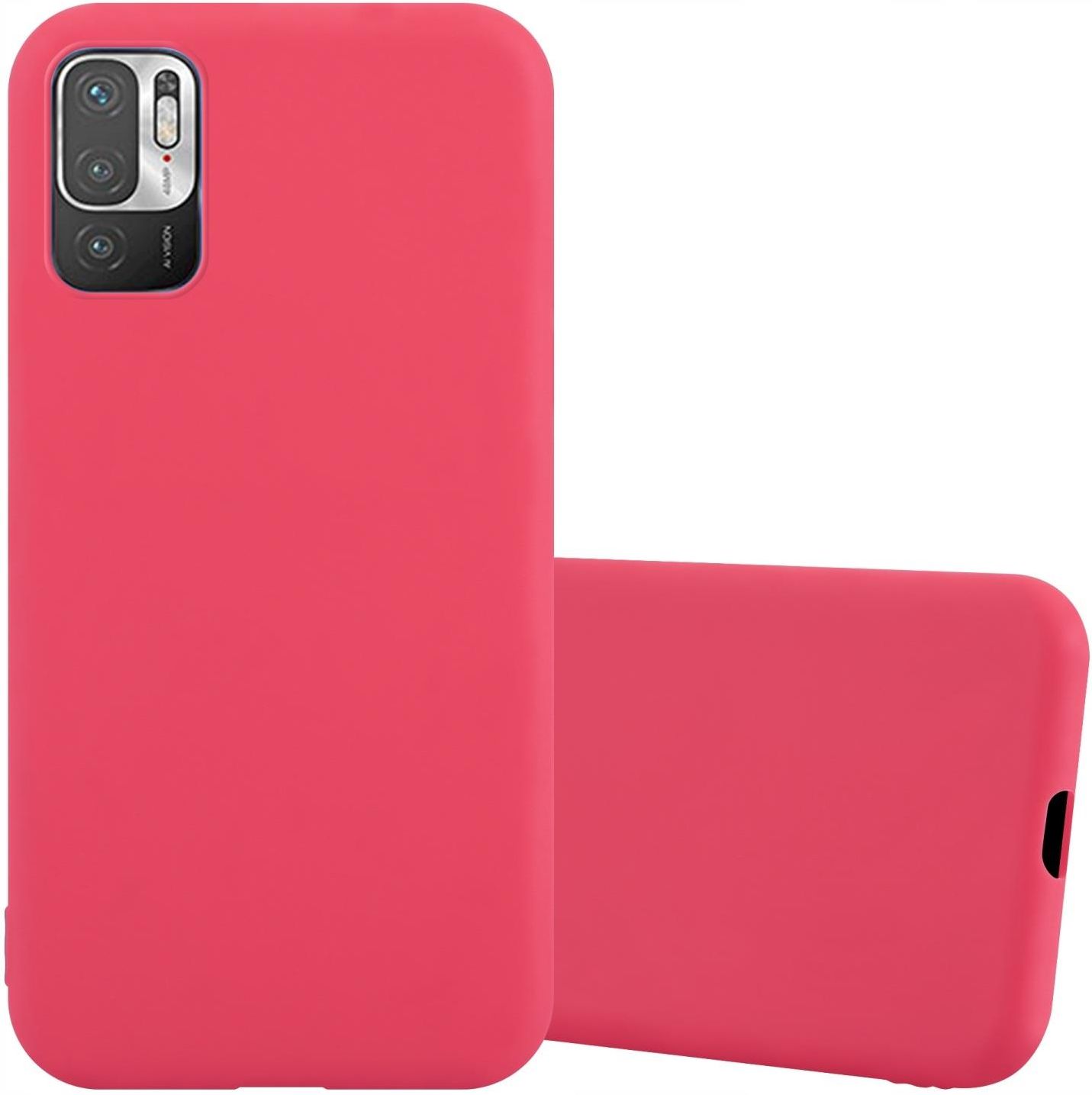 Cadorabo Cover Con Glitter Per Xiaomi Redmi Note 10 5G / POCO M3 Pro 5G – Nero Con Glitter – Silicone TPU Flessibile, Antiurto, Sottile – Protezione E Stile