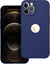 FUTERAŁ SOFT DO IPHONE 12 PRO MAX CIEMNY NIEBIESKI - zdjęcie 1