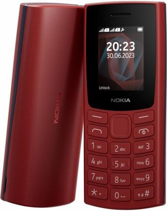 Nokia 105 2023 Dual SIM Czerwony