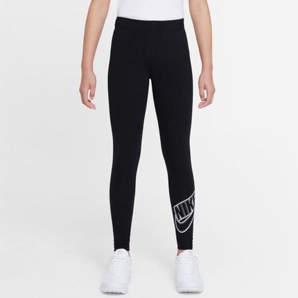 Legginsy Nike Sportswear Favorites girls DD6278 010 : Rozmiar - S (128-137cm)