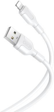 Kabel USB - Lightning XO NB212 2.1A 1 m Biały
