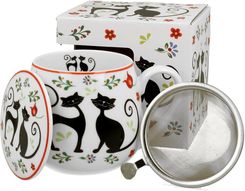 Kubek Bary�ka Z Zaparzaczem 430Ml Koty Etno (3788)