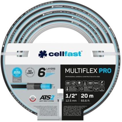 Cellfast Wąż Ogrodowy Multiflex Pro Ats2 1/2" 20m