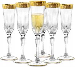 Zdjęcie Bohemia Poland Kieliszki Do Szampana Złote Mirador 180Ml - Jaworzyna Śląska