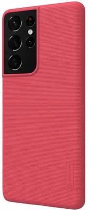Nillkin Etui Frosted Shield Do Samsung S21 Ultra Czerwone