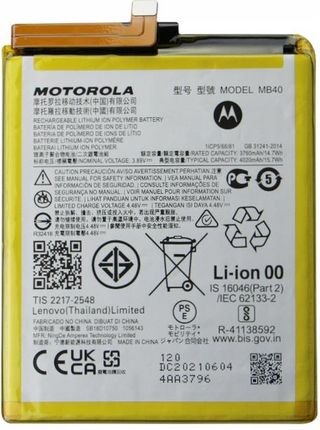 Oryginał Bateria Akumulator MB40 Motorola Edge 20